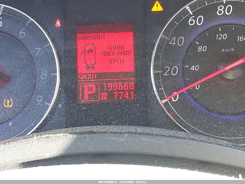 2008 Infiniti Ex35 Journey VIN: JNKAJ09E18M300844 Lot: 43300212