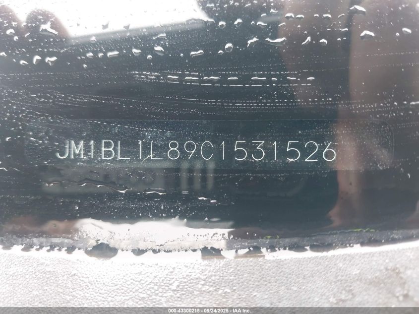2012 Mazda Mazda3 I Touring VIN: JM1BL1L89C1531526 Lot: 43300215