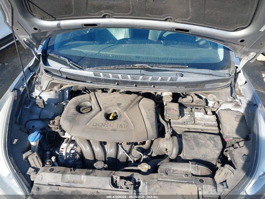 2015 Hyundai Elantra Limited VIN: 5NPDH4AE4FH551264 Lot: 43300228