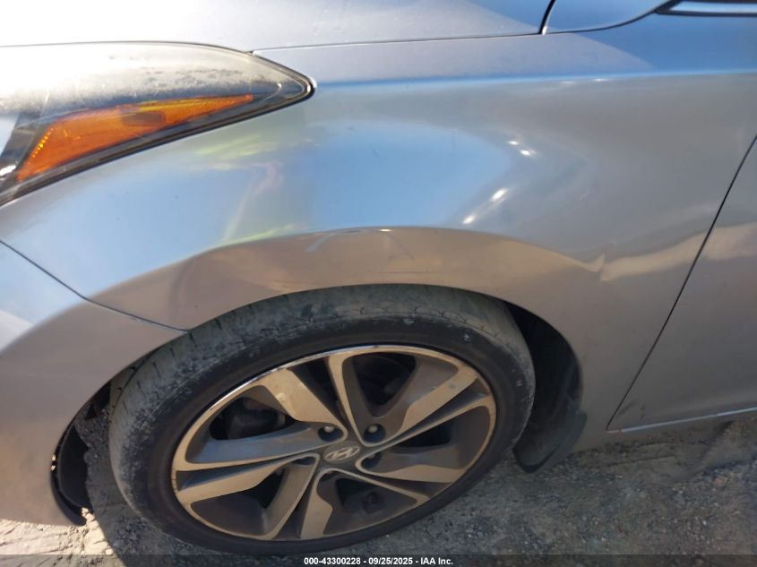 2015 Hyundai Elantra Limited VIN: 5NPDH4AE4FH551264 Lot: 43300228