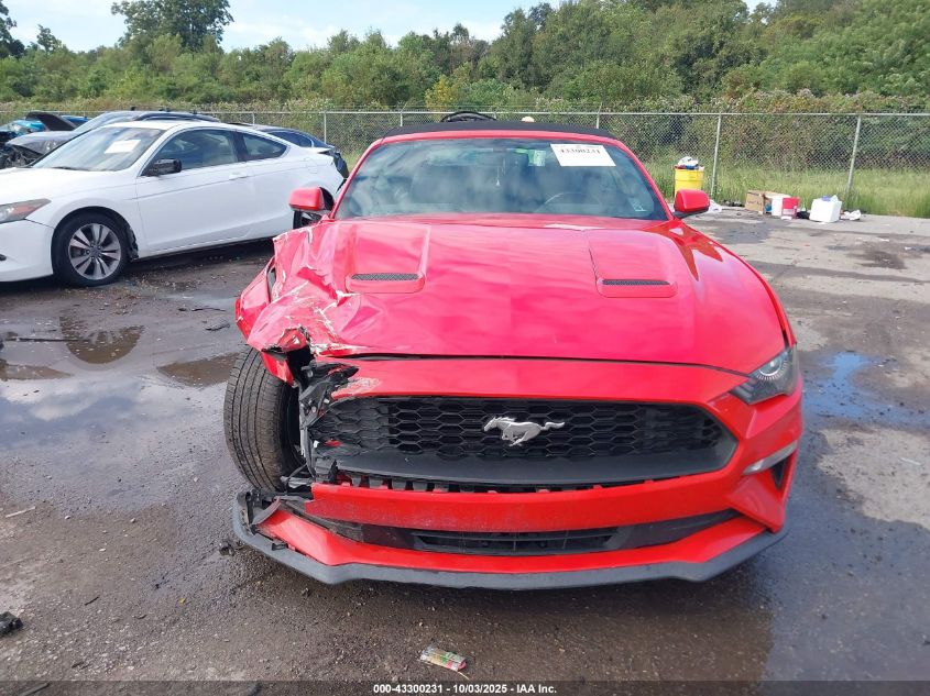 2018 Ford Mustang Ecoboost Premium VIN: 1FATP8UH0J5142740 Lot: 43300231