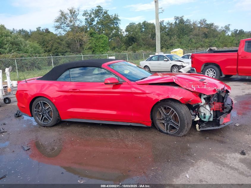 2018 Ford Mustang Ecoboost Premium VIN: 1FATP8UH0J5142740 Lot: 43300231