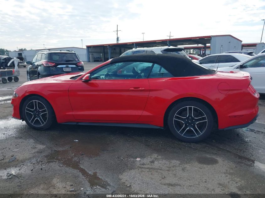 2018 Ford Mustang Ecoboost Premium VIN: 1FATP8UH0J5142740 Lot: 43300231
