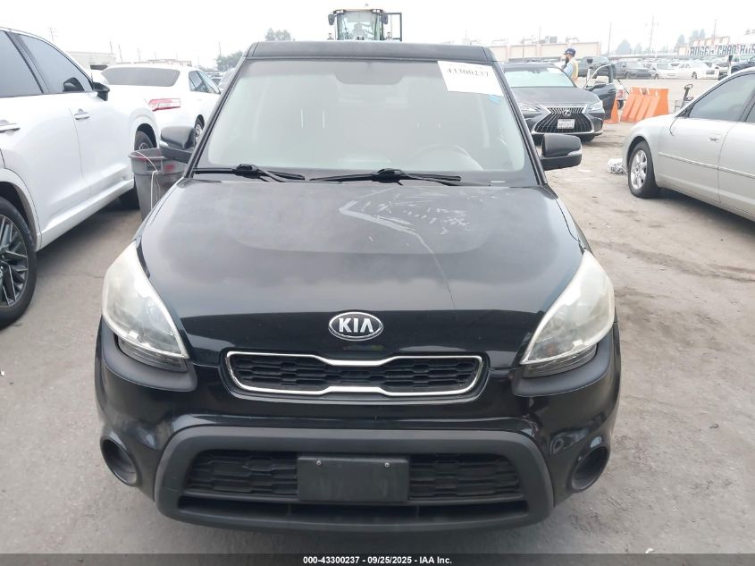2013 Kia Soul + VIN: KNDJT2A66D7536524 Lot: 43300237