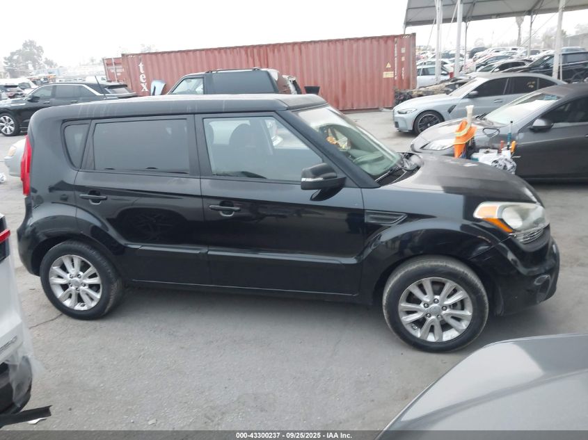 2013 Kia Soul + VIN: KNDJT2A66D7536524 Lot: 43300237