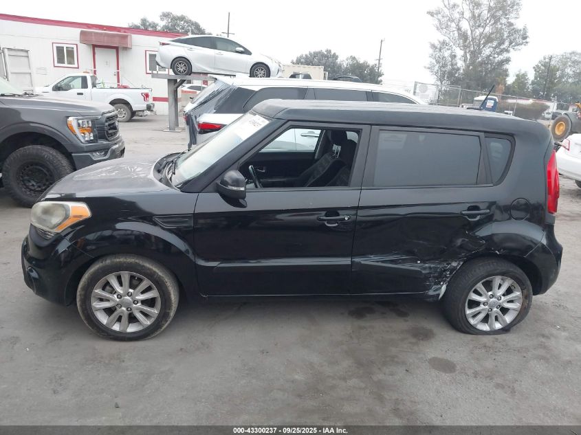 2013 Kia Soul + VIN: KNDJT2A66D7536524 Lot: 43300237