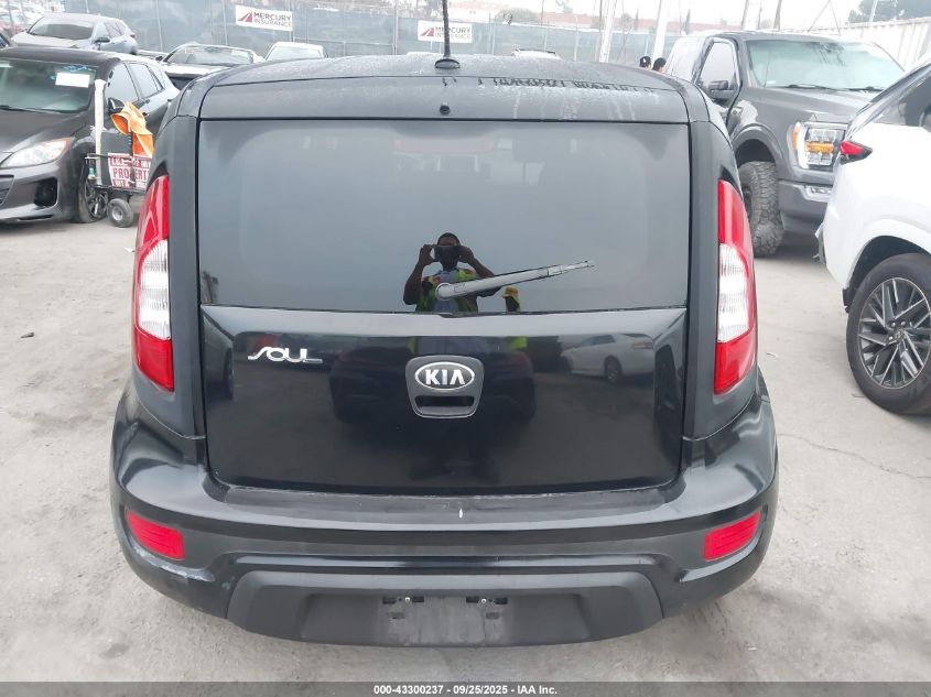 2013 Kia Soul + VIN: KNDJT2A66D7536524 Lot: 43300237