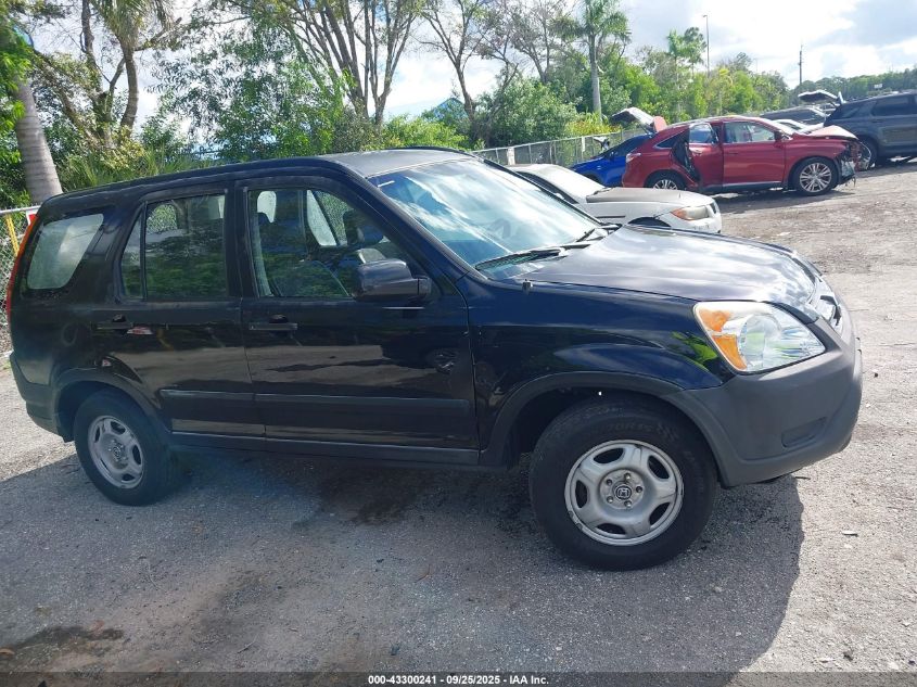 2004 Honda Cr-V Lx VIN: JHLRD68584C021829 Lot: 43300241