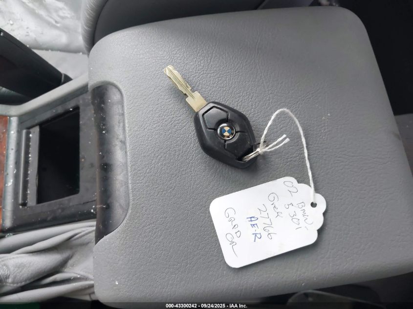 2002 BMW 530Ia VIN: WBADT63462CK27766 Lot: 43300242