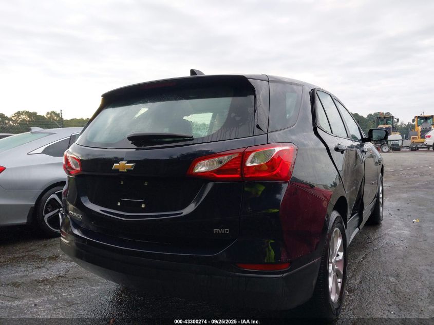 2020 Chevrolet Equinox Awd Ls VIN: 2GNAXSEV1L6172816 Lot: 43300274