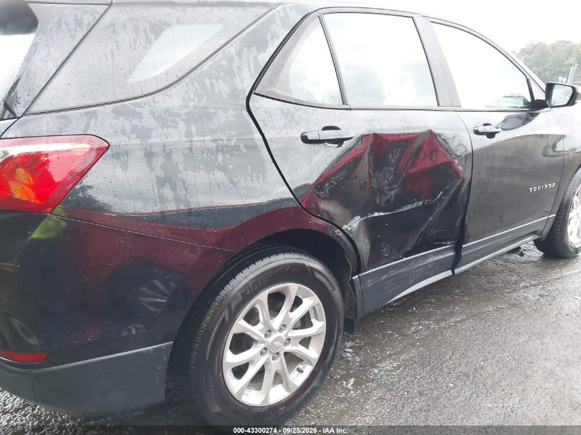 2020 Chevrolet Equinox Awd Ls VIN: 2GNAXSEV1L6172816 Lot: 43300274