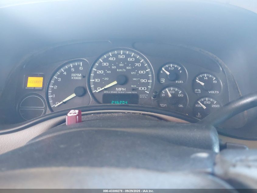 2001 Chevrolet Silverado 1500 Ls VIN: 2GCEC19T211172617 Lot: 43300278