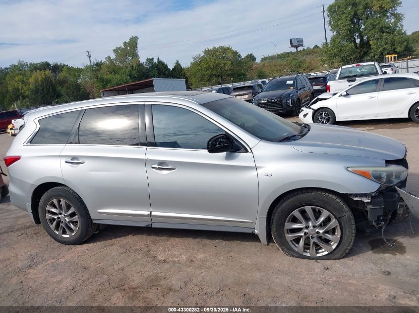 2015 Infiniti Qx60 VIN: 5N1AL0MN7FC555497 Lot: 43300282
