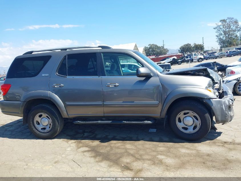 2005 Toyota Sequoia Sr5 V8 VIN: 5TDZT34A55S238658 Lot: 43300294