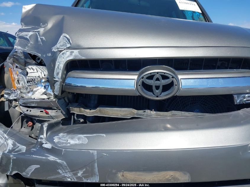 2005 Toyota Sequoia Sr5 V8 VIN: 5TDZT34A55S238658 Lot: 43300294