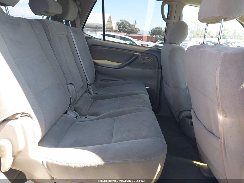 2005 Toyota Sequoia Sr5 V8 VIN: 5TDZT34A55S238658 Lot: 43300294