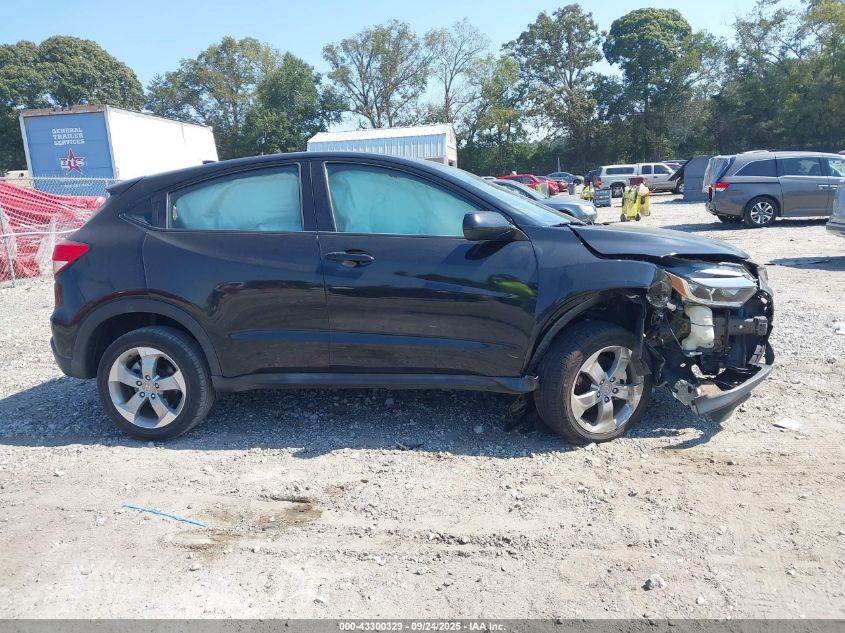 2019 Honda Hr-V Lx VIN: 3CZRU5H35KM725210 Lot: 43300329