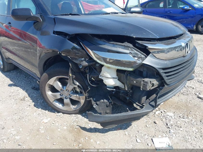 2019 Honda Hr-V Lx VIN: 3CZRU5H35KM725210 Lot: 43300329