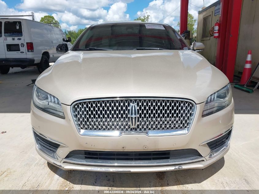 2017 Lincoln Mkz Select VIN: 3LN6L5D97HR618270 Lot: 43300336
