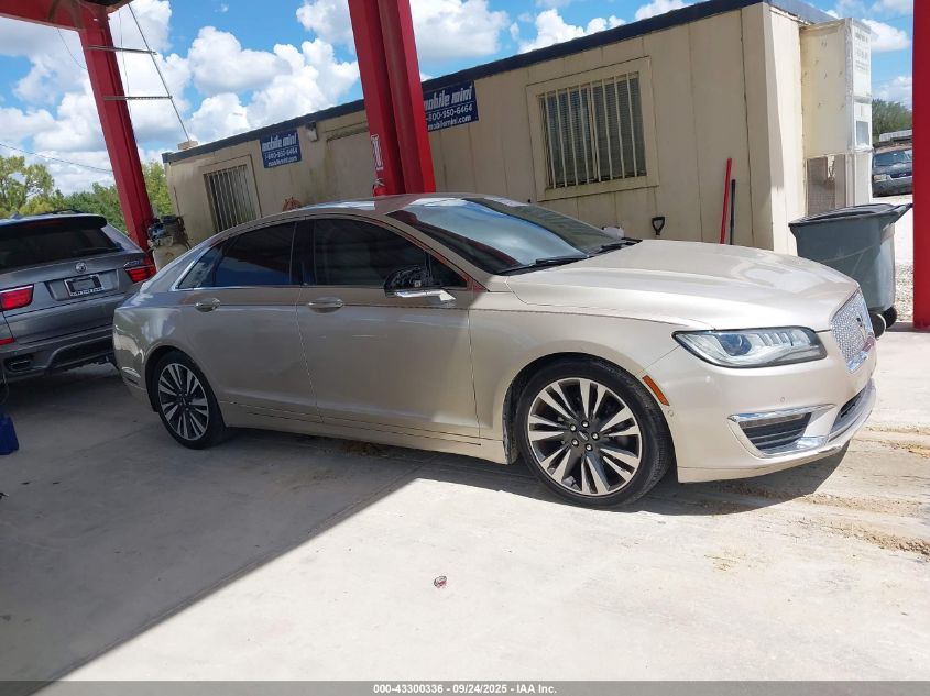 2017 Lincoln Mkz Select VIN: 3LN6L5D97HR618270 Lot: 43300336