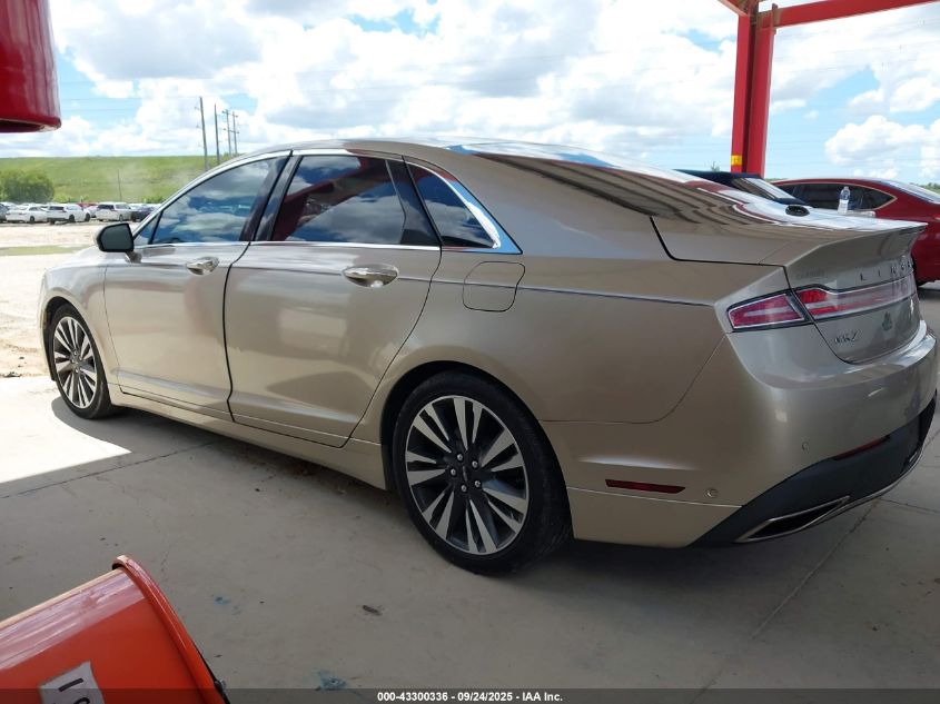 2017 Lincoln Mkz Select VIN: 3LN6L5D97HR618270 Lot: 43300336