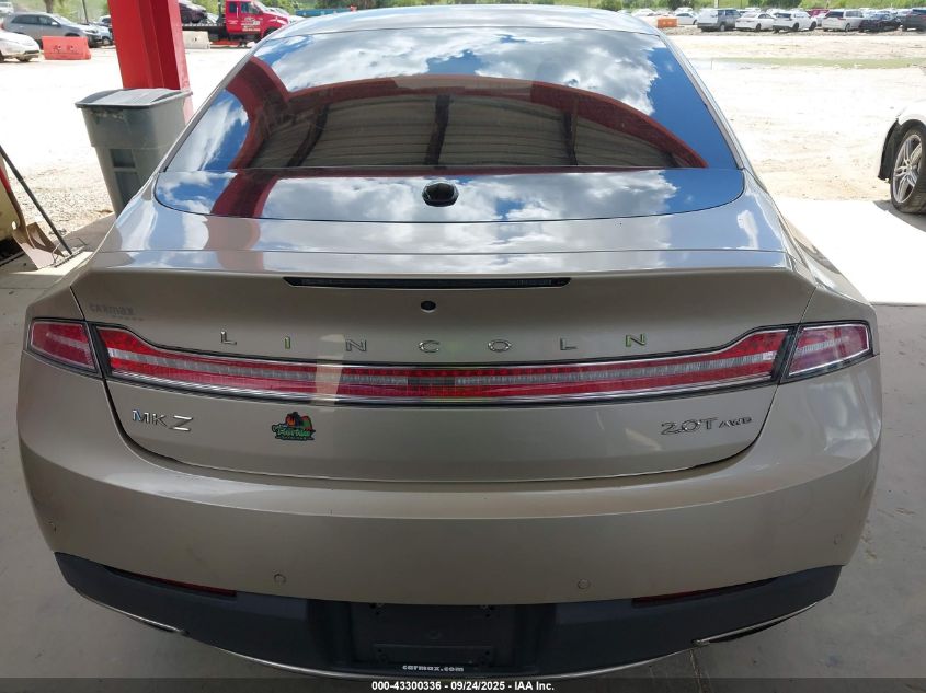 2017 Lincoln Mkz Select VIN: 3LN6L5D97HR618270 Lot: 43300336