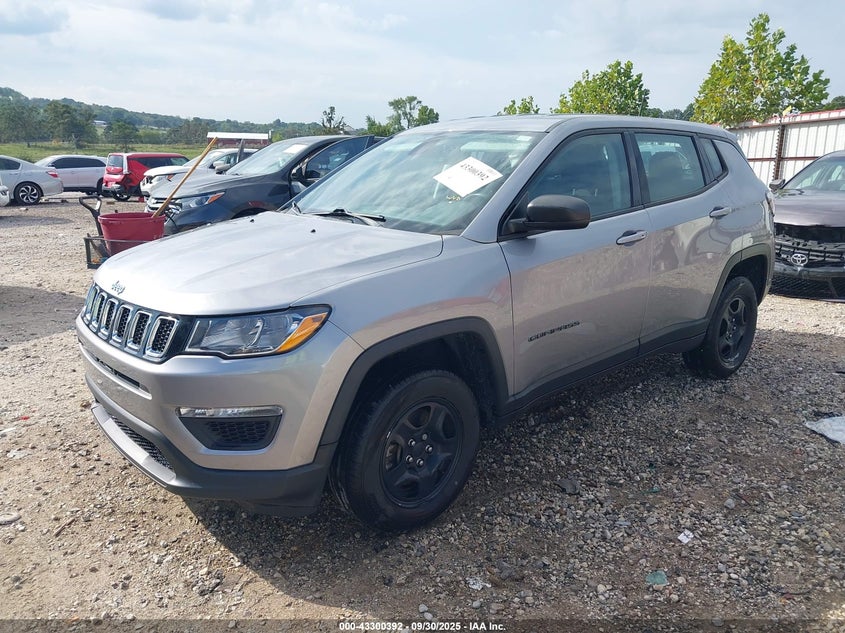 2020 JEEP COMPASS SPORT 4X4 - 3C4NJDAB4LT256661