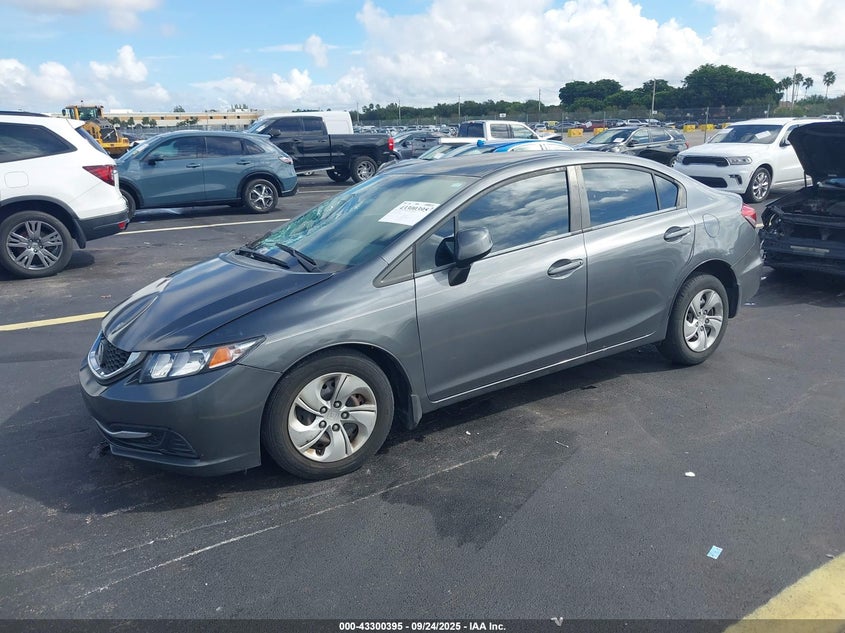 19XFB2F5XDE092878 2013 HONDA CIVIC photo no. 2