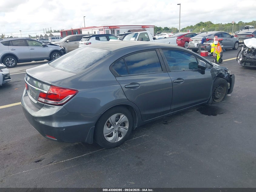 19XFB2F5XDE092878 2013 HONDA CIVIC photo no. 4
