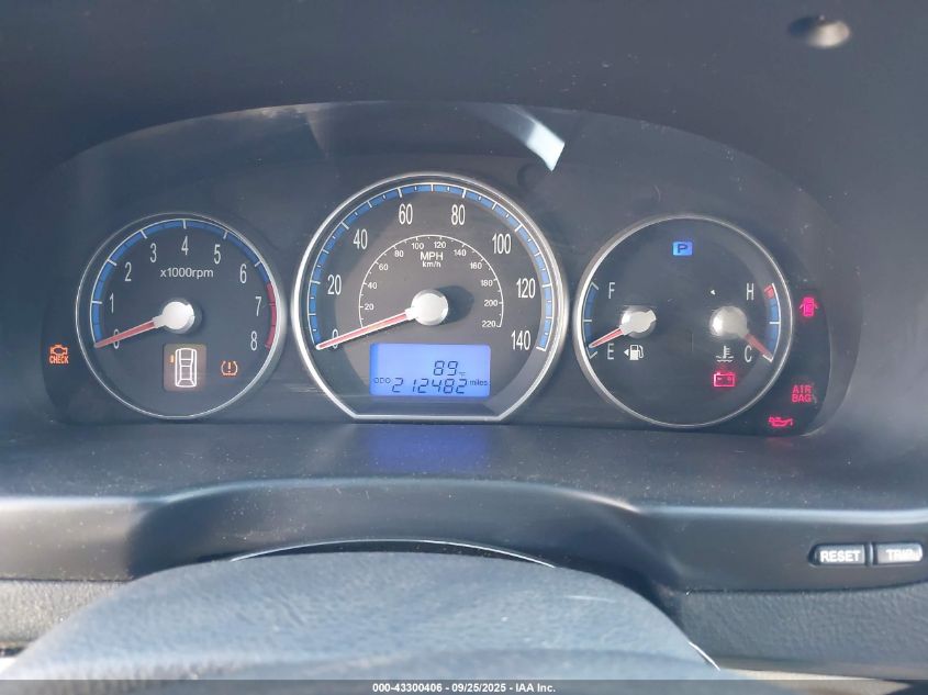 2007 Hyundai Santa Fe Gls VIN: 5NMSG13D17H055415 Lot: 43300406