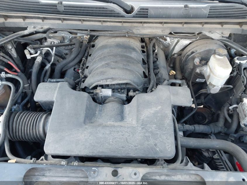 2017 Chevrolet Silverado 1500 1Lt VIN: 3GCPCREC3HG516518 Lot: 43300411