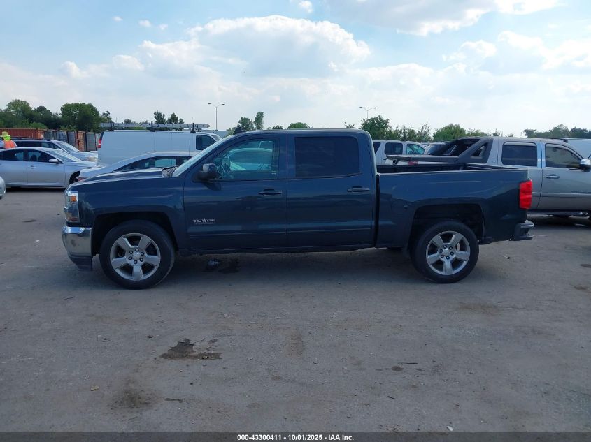 2017 Chevrolet Silverado 1500 1Lt VIN: 3GCPCREC3HG516518 Lot: 43300411