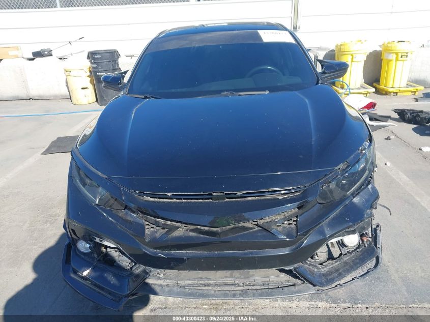 2018 Honda Civic Si VIN: 2HGFC1E52JH708244 Lot: 43300423