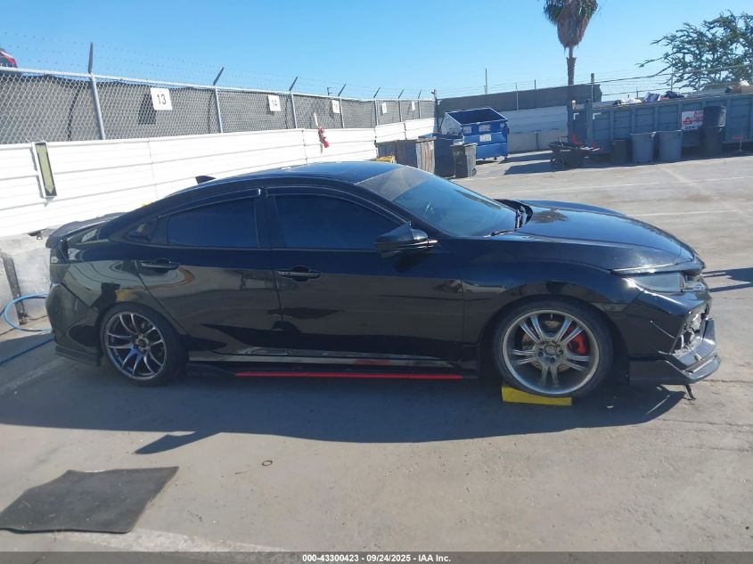 2018 Honda Civic Si VIN: 2HGFC1E52JH708244 Lot: 43300423
