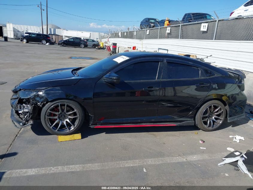 2018 Honda Civic Si VIN: 2HGFC1E52JH708244 Lot: 43300423