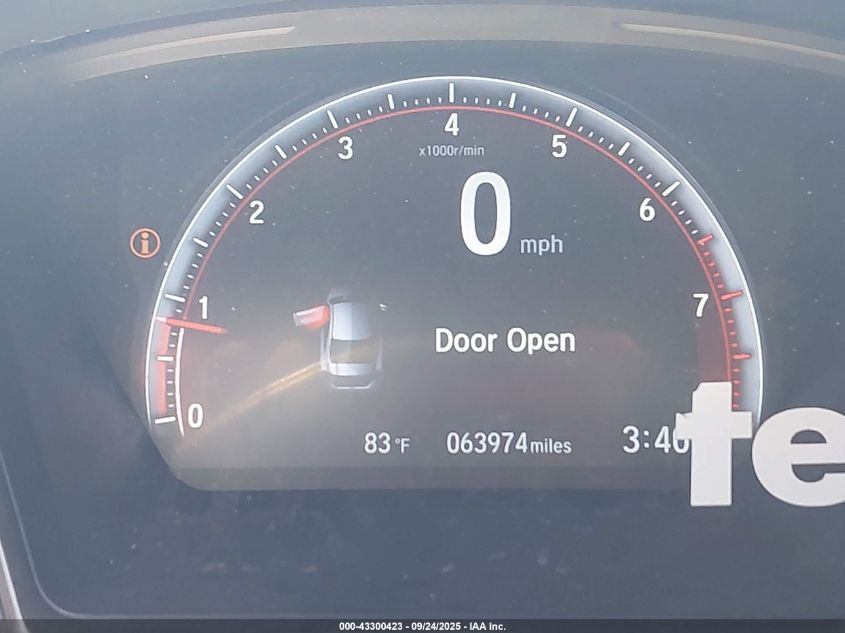 2018 Honda Civic Si VIN: 2HGFC1E52JH708244 Lot: 43300423