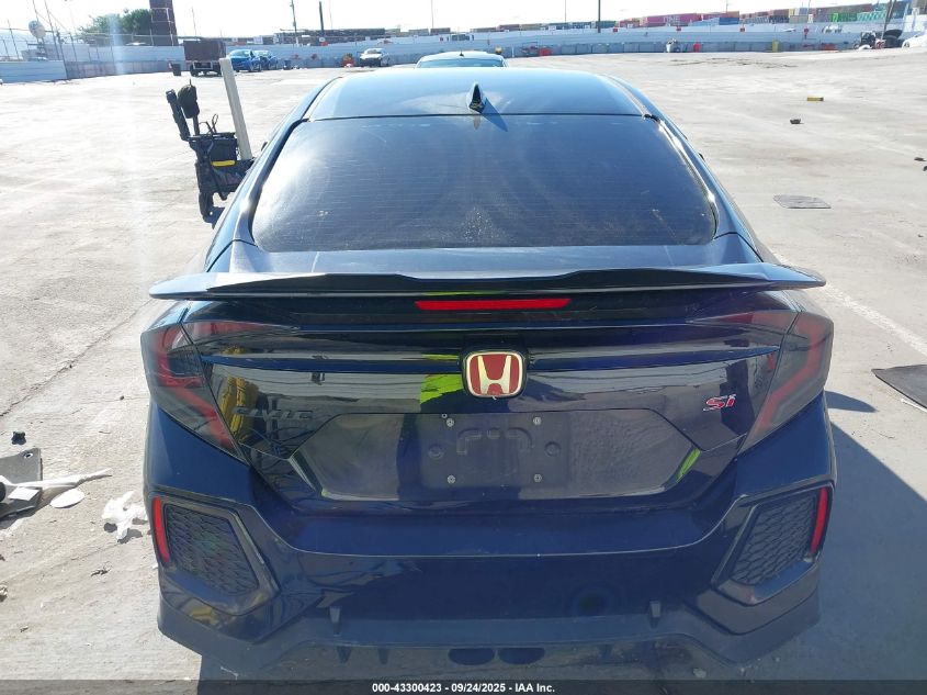 2018 Honda Civic Si VIN: 2HGFC1E52JH708244 Lot: 43300423
