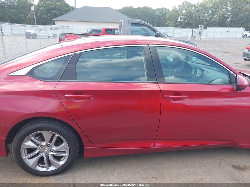 2018 Honda Accord Lx VIN: 1HGCV1F18JA092749 Lot: 43300430