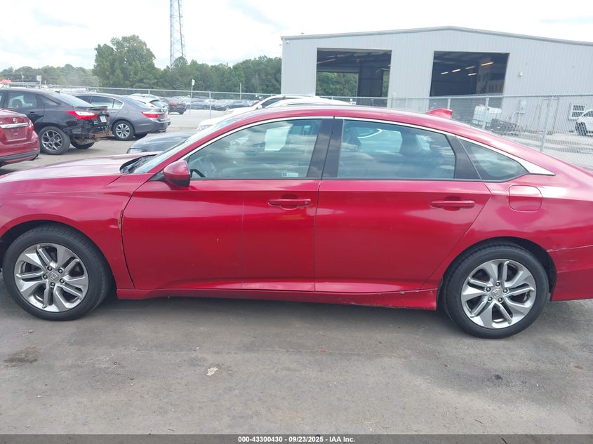 2018 Honda Accord Lx VIN: 1HGCV1F18JA092749 Lot: 43300430