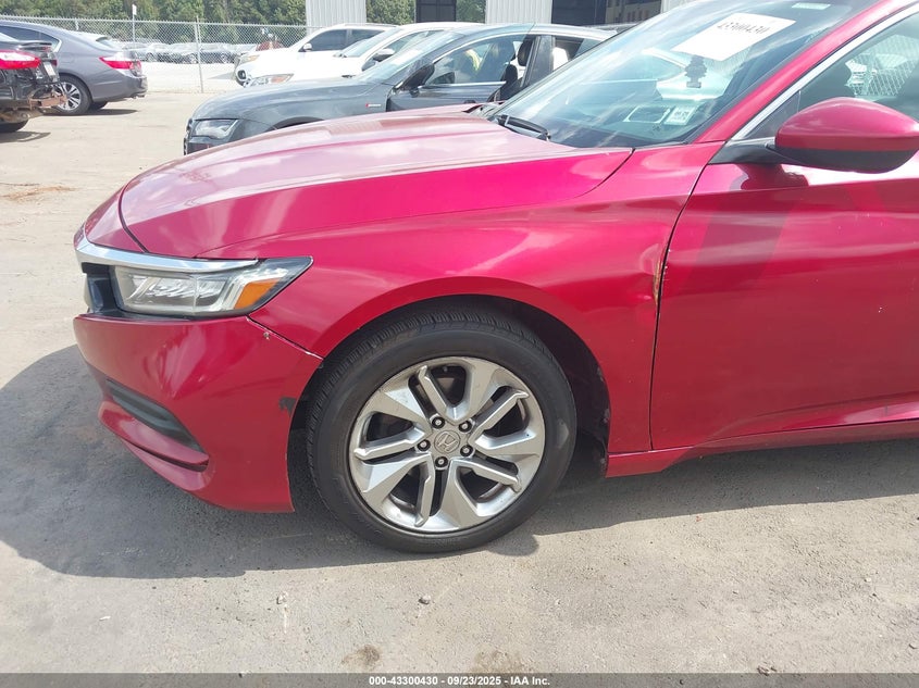 2018 Honda Accord Lx VIN: 1HGCV1F18JA092749 Lot: 43300430