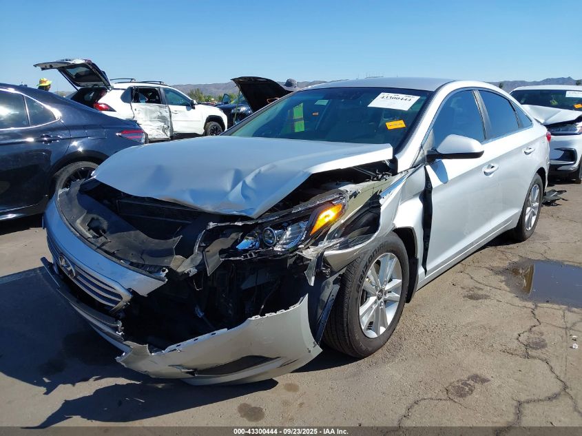 2015 Hyundai Sonata Se VIN: 5NPE24AF6FH206820 Lot: 43300444