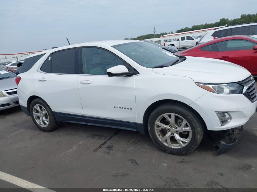 2018 Chevrolet Equinox Lt VIN: 3GNAXKEX8JS552140 Lot: 43300450