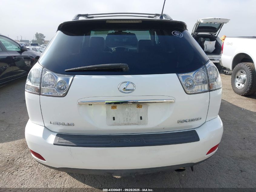 2009 Lexus Rx 350 VIN: 2T2GK31U09C062427 Lot: 43300451