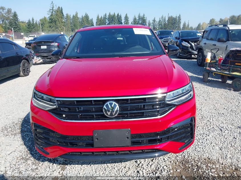 2024 Volkswagen Tiguan 2.0T Se R-Line Black VIN: 3VV8B7AX3RM228765 Lot: 43300508