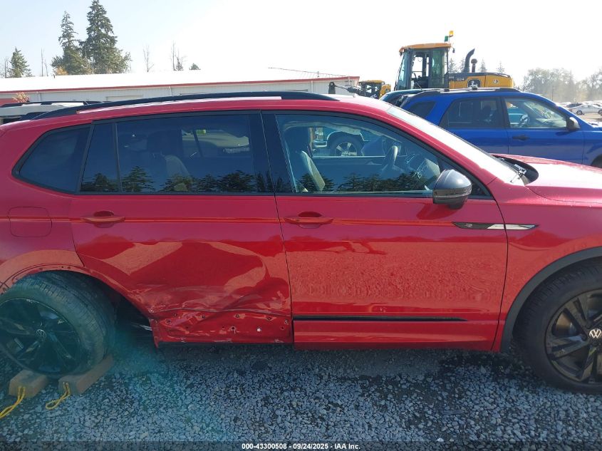 2024 Volkswagen Tiguan 2.0T Se R-Line Black VIN: 3VV8B7AX3RM228765 Lot: 43300508