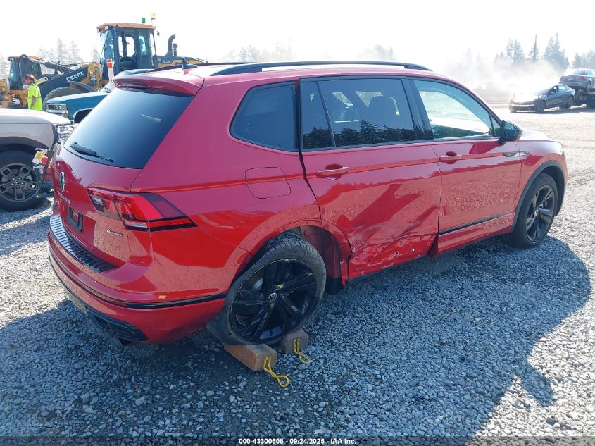 2024 Volkswagen Tiguan 2.0T Se R-Line Black VIN: 3VV8B7AX3RM228765 Lot: 43300508