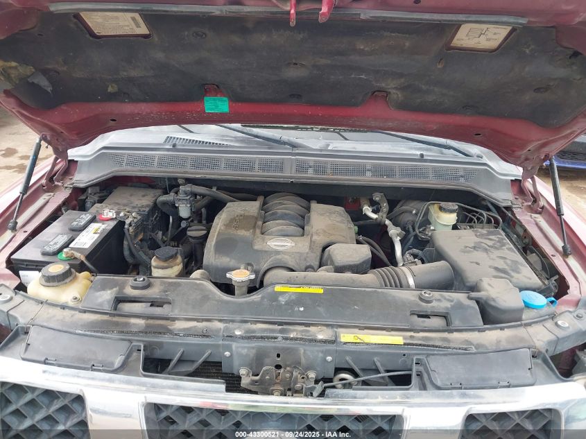 2005 Nissan Armada Le VIN: 5N1AA08A25N712319 Lot: 43300521