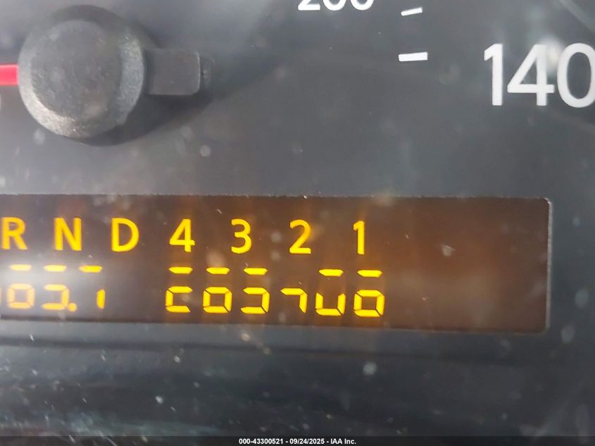 2005 Nissan Armada Le VIN: 5N1AA08A25N712319 Lot: 43300521