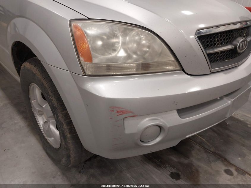 2006 Kia Sorento Ex/Lx VIN: KNDJC733865623954 Lot: 43300522