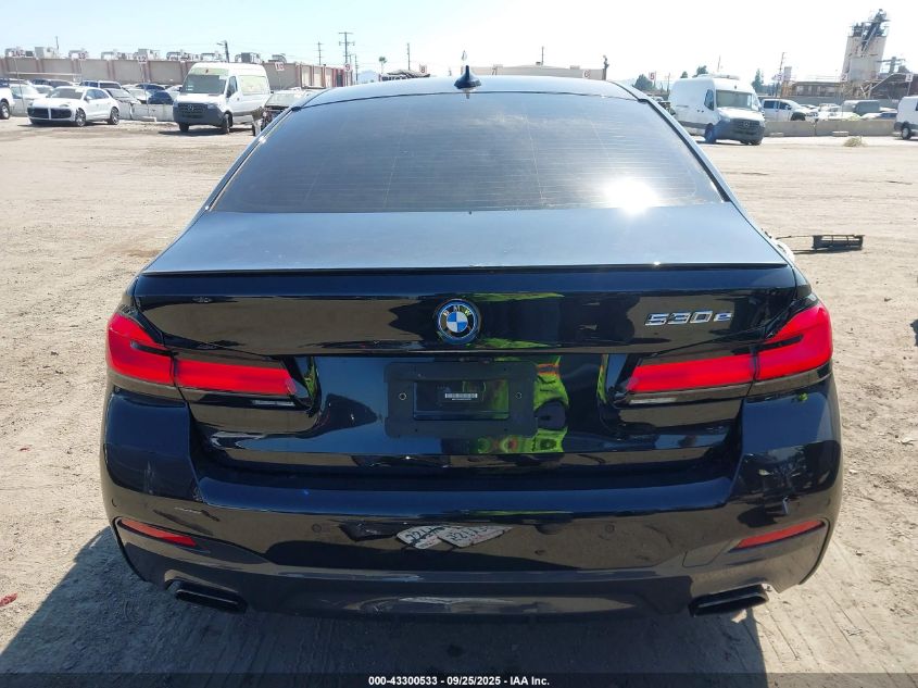 2023 BMW 530E VIN: WBA13AG00PCN18767 Lot: 43300533
